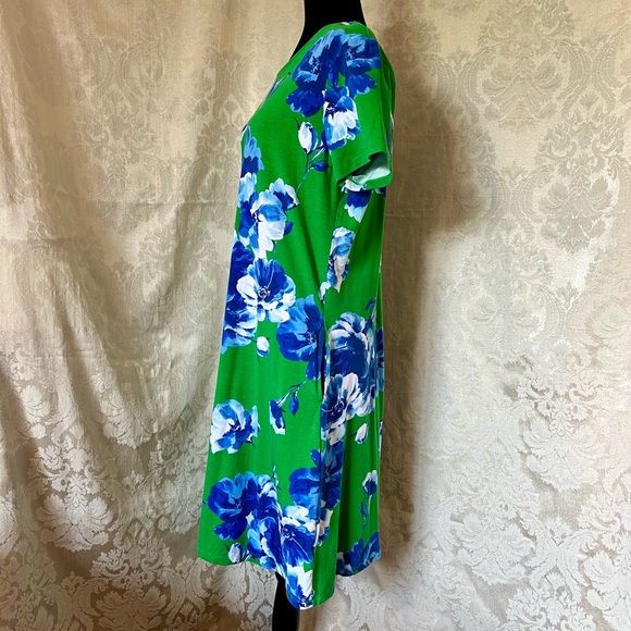 Ladies Isaac Mizrahi Live Short Sleeve T-shirt Dress - Picture 4 of 11